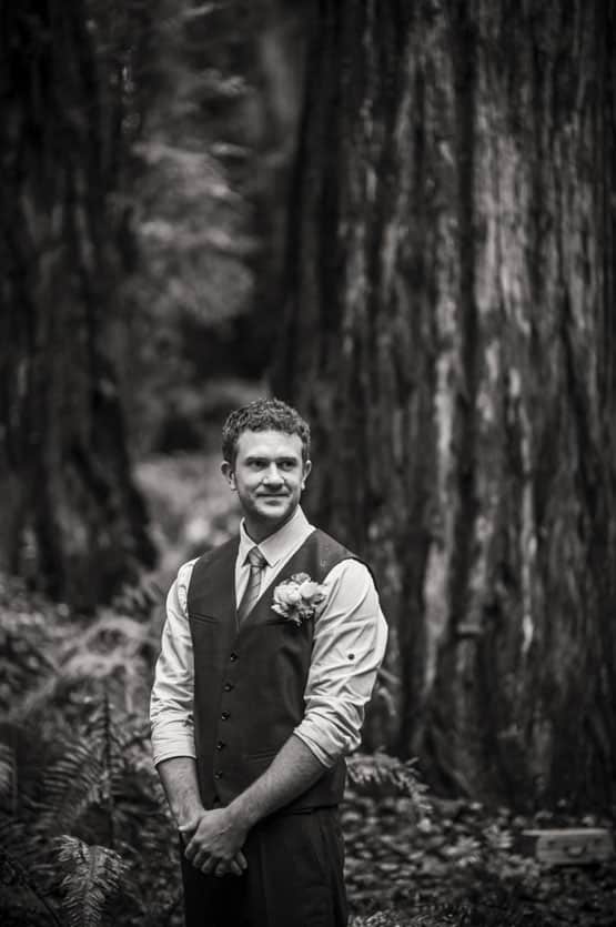 Forest, Intimate, Jedediah, Pre-Ceremony, Redwoods