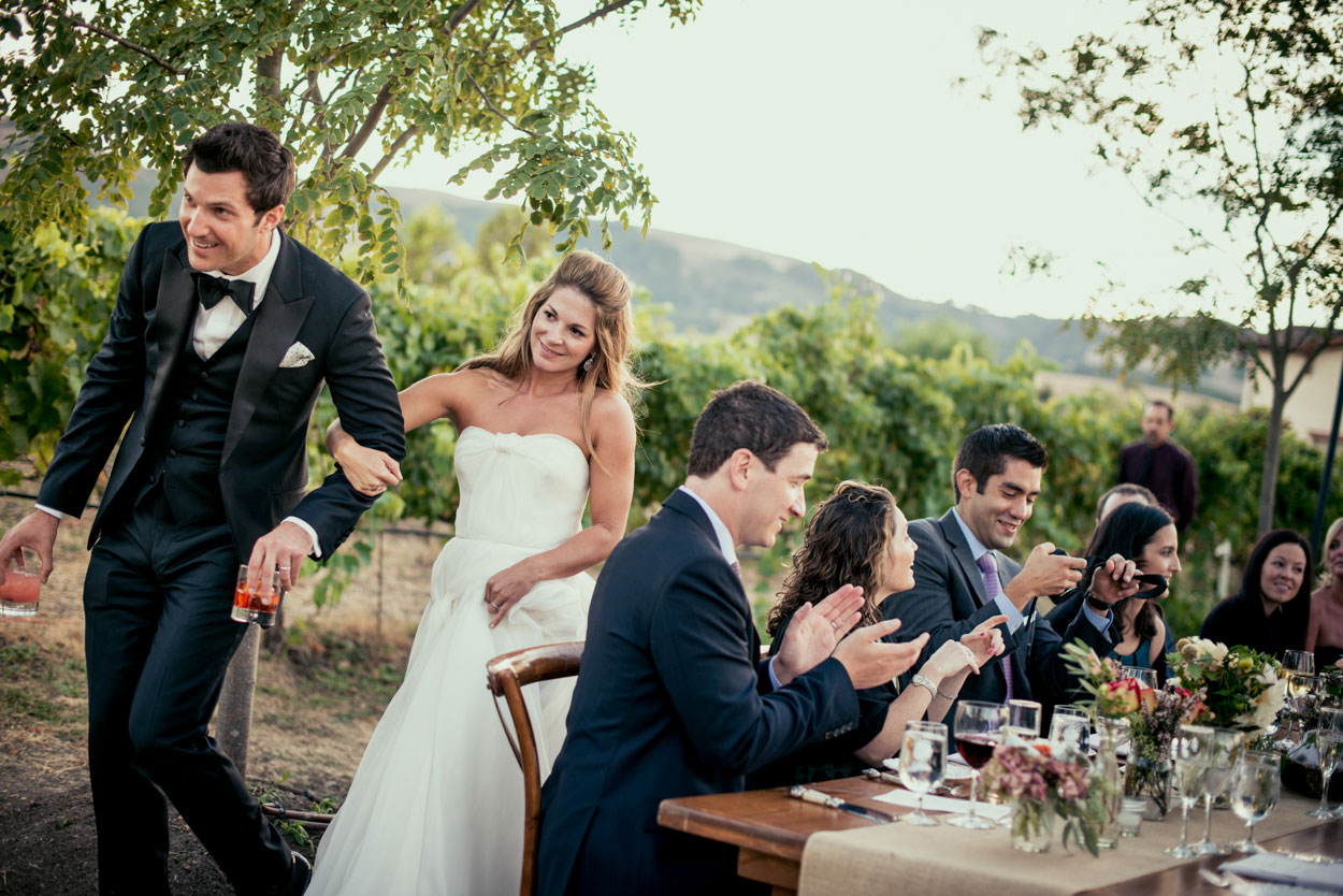 First Look, Jacuzzi Vineyards, Sonoma, Wedding