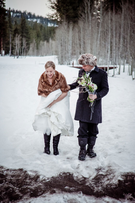Ceremony, Dads, Lake Tahoe, Portfolio, Scott Corridan Design, Winter Wedding, black and white