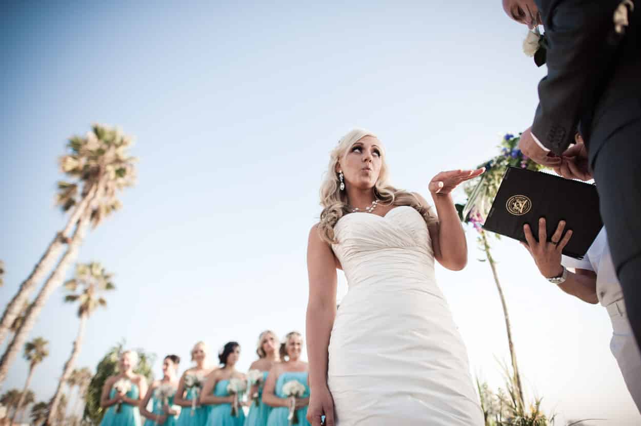 San Diego beach wedding in Oceanside
